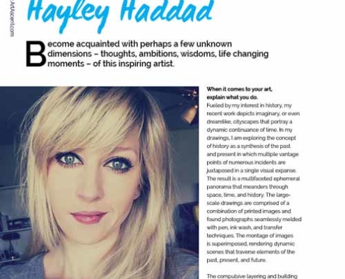 Artist Interview with Hayley Haddad