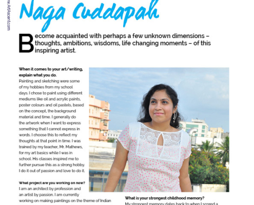 Artist Interview with Naga Cuddapah