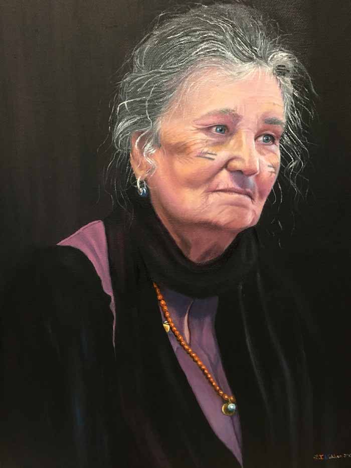 Distinguished Artist of the 2019 Portraits call