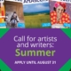 ArtAscent SUMMER call for artists and call for writers apply until August 31