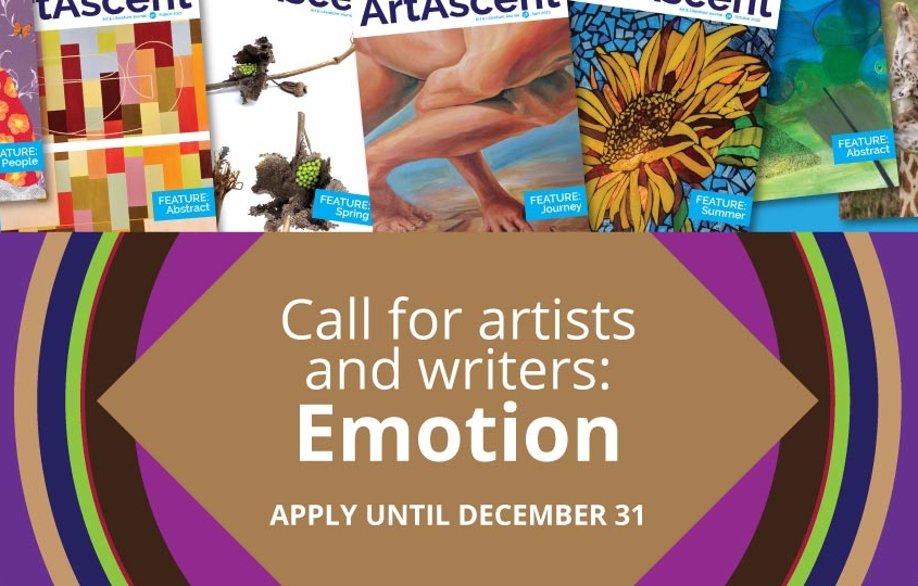 Call for artists and writers: Emotion themed call. Apply until January 31.