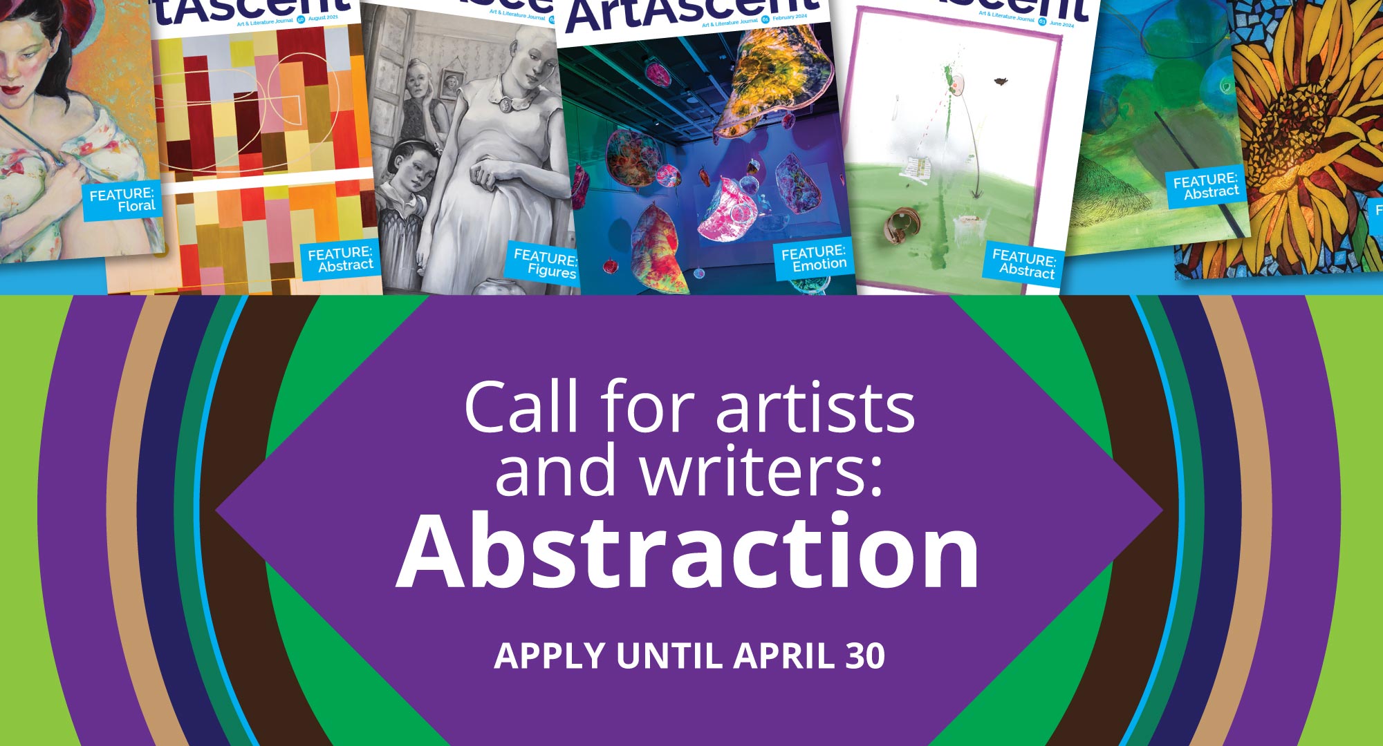 The Abstraction 2025 call for artists and writers.