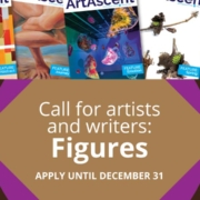 Call for artists. Call for writers. Figures theme.