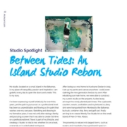 Wendy Fee's Studio Spotlight in the ArtAscent 2026 Children issue.